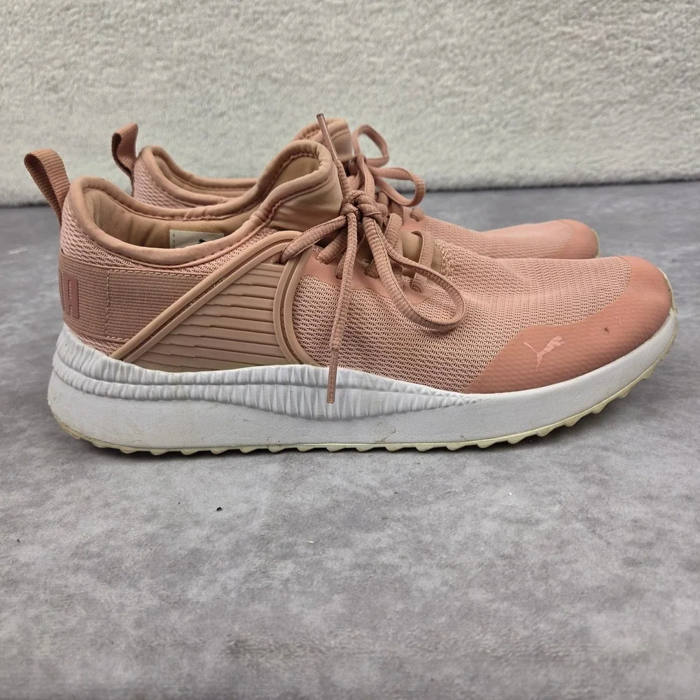 Puma Pacer Next Cage Womens Peach Pink Running Shoes 367582-04 Size 9